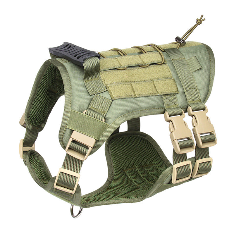 Gundog Dog Training Vest Green Multi Function Cordura Durable Many