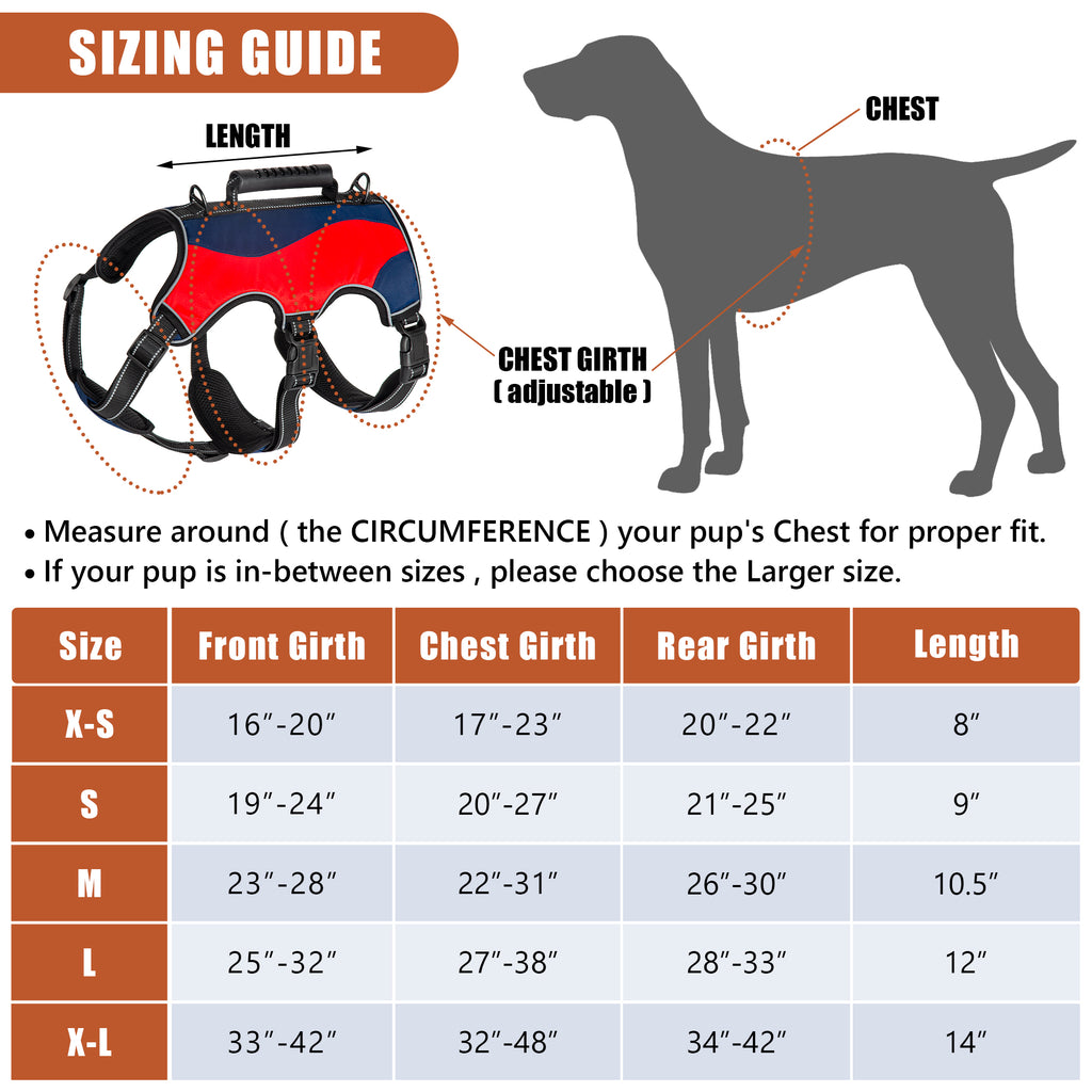 New All Purpose™  Heavy Duty Dog Lift Harness (2023)
